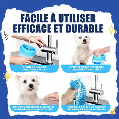 Pawzy Limpiador de pies para gatos y perros
