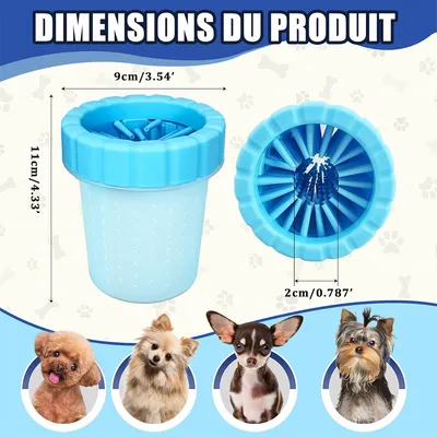 Pawzy Limpiador de pies para gatos y perros