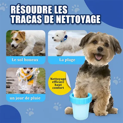 Pawzy Limpiador de pies para gatos y perros