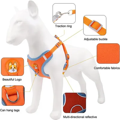 Pawzy Harnachement en style gilet pour chien