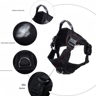 FurryFusion Harnais tactique pour chien