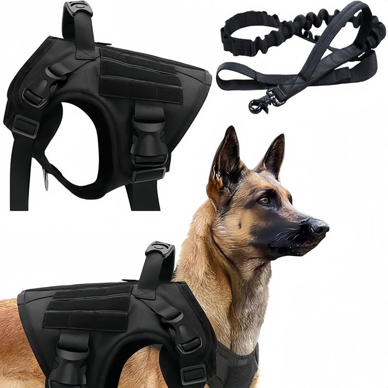 FurryFusion Harnais tactique pour chien