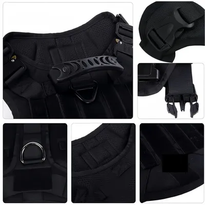 FurryFusion Harnais tactique pour chien