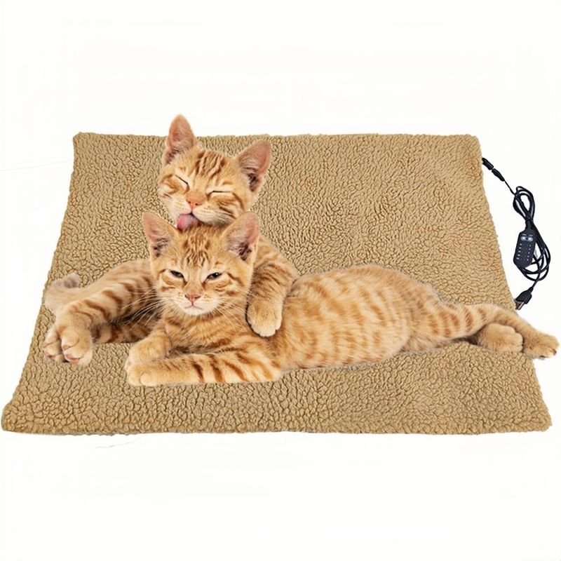 ZooVenture Coussin chauffant réglable pour chiens et chats