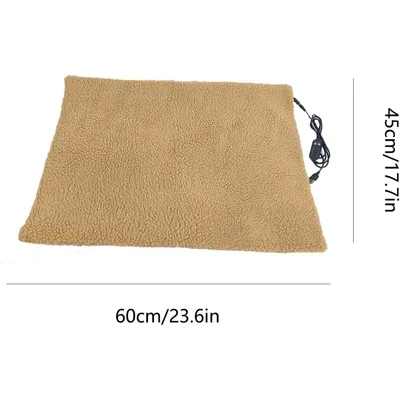 ZooVenture Coussin chauffant réglable pour chiens et chats