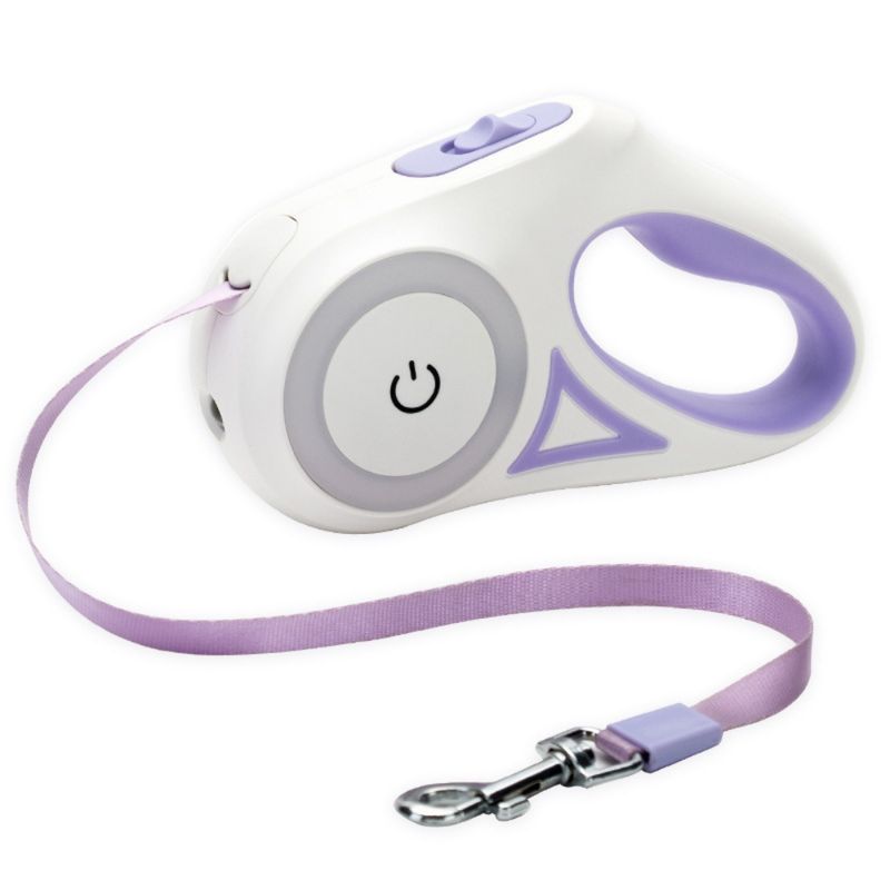 Zoomtopia Laisse rétractable lumineuse pour chien