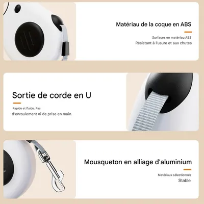 Pawzy Corde de traction pour chien de petite et moyenne taille