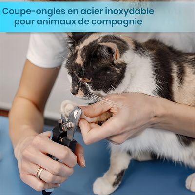 Coupe-ongles pratique pour chien et chat