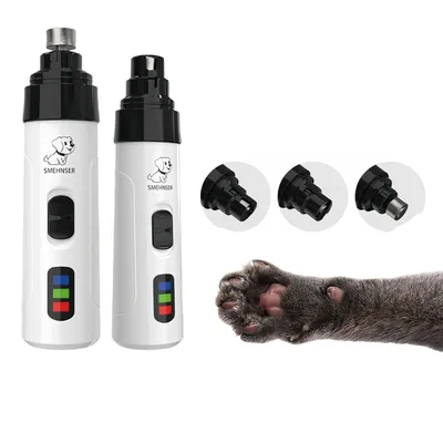 FurryFusion Moulin à ongles électrique pour animaux de compagnie
