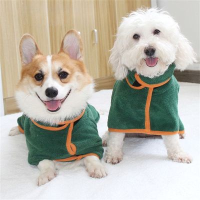 Pawzy Robe de bain pour animaux de compagnie