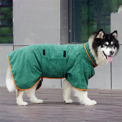 Pawzy Robe de bain pour animaux de compagnie