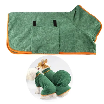 Pawzy Robe de bain pour animaux de compagnie