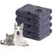 Zoomtopia Quatre serviettes de bain douces pour chien