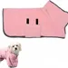 Pawzy Peignoir pour animal de compagnie rose