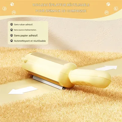 Pawzy Brosse anti - poils pour animaux de compagnie