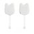 Zoomtopia Brosse de bain en silicone pour chien