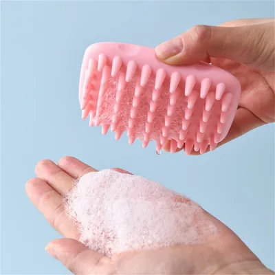 Pawzy Brosse de nettoyage et de massage pour animaux de compagnie