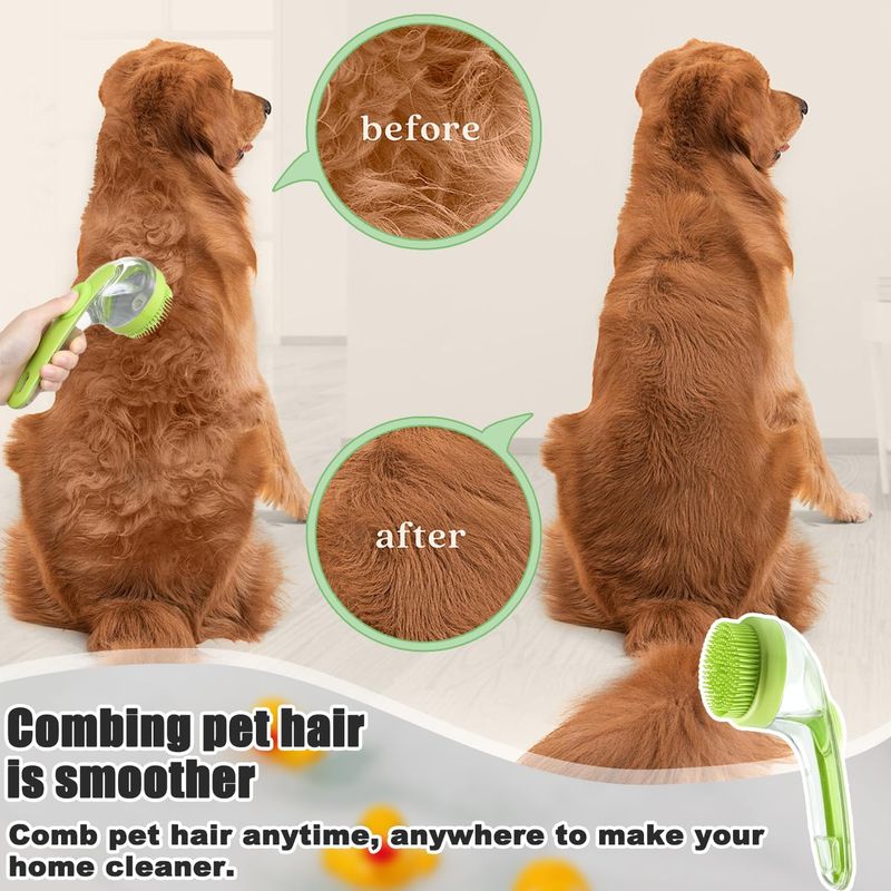 Pawzy Brosse lavage tout-en-un pour chien/chat