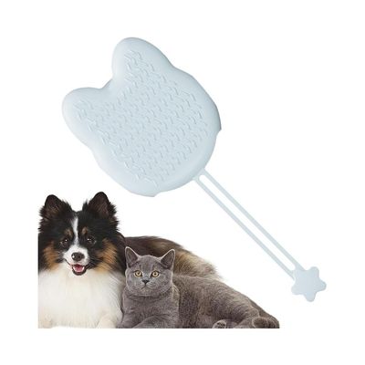 Zoomtopia Brosse de bain en silicone pour chien