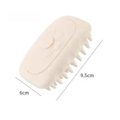 Pawzy Brosse de nettoyage et de massage pour animaux de compagnie