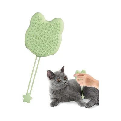 Zoomtopia Brosse de bain en silicone pour chien