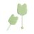 Zoomtopia Brosse de bain en silicone pour chien