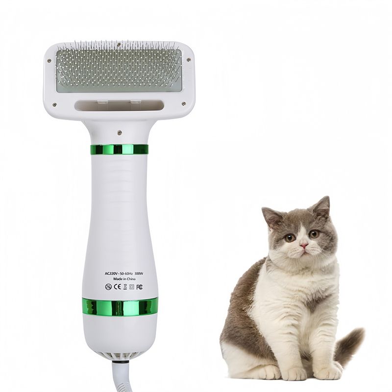 Pawzy Peigne à air chaud pour animaux de compagnie