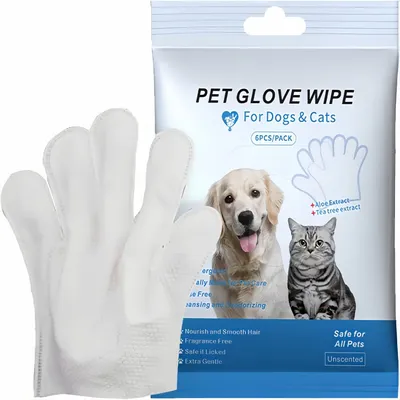 Pawzy Gants de nettoyage pour animaux de compagnie Pawzy Gants de nettoyage pour animaux de compagnie