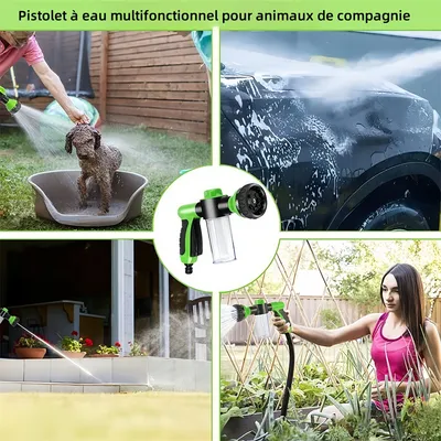 Pawzy Pistolet de douche pour animaux de compagnie