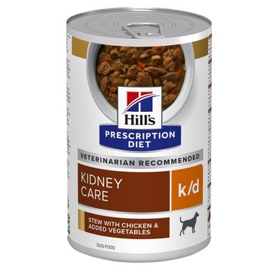 HILL'S -  CHIEN ADULT PRESCRIPTION DIETS K/D KIDNEY (mijoté)