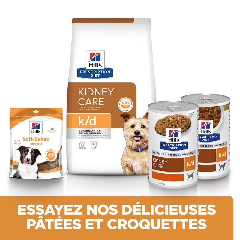HILL'S -  CHIEN ADULT PRESCRIPTION DIETS K/D KIDNEY (mijoté)