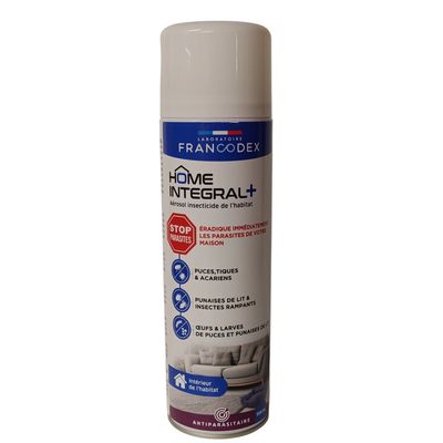 Francodex - Aérosol Home Integral + 500ml insecticide de l'Habitat
