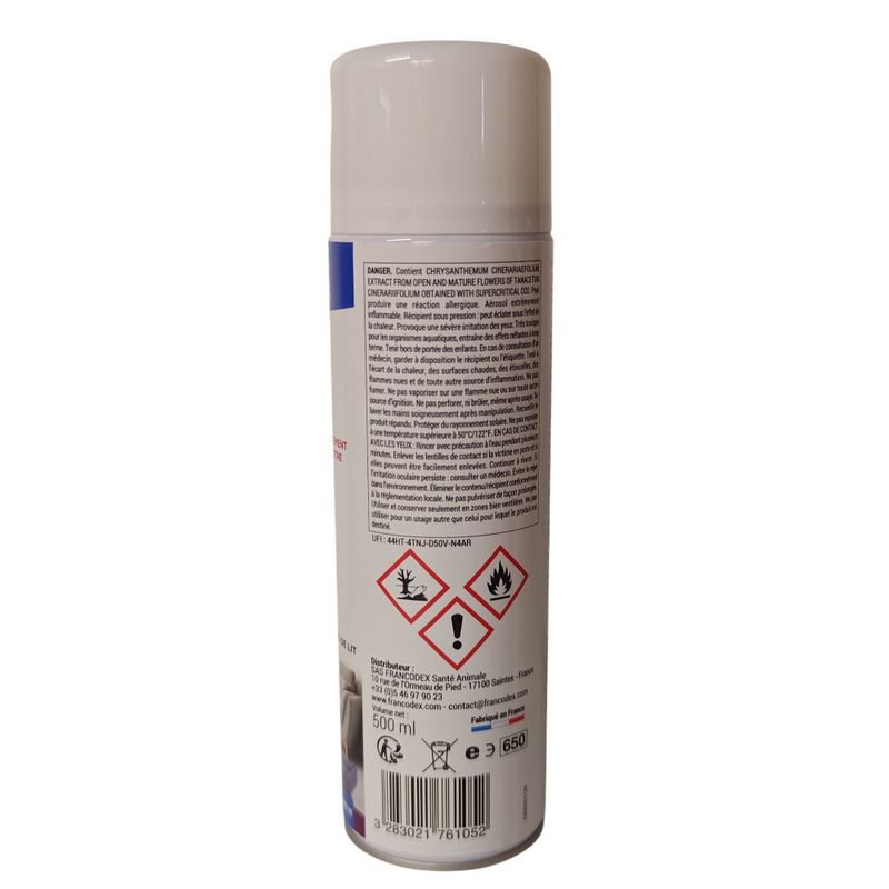 Francodex - Aérosol Home Integral + 500ml insecticide de l'Habitat