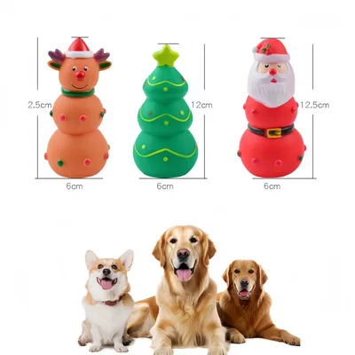 Pawzy Noël Jouet pour animaux de compagnie