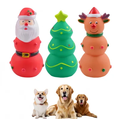 Pawzy Noël Jouet pour animaux de compagnie Pawzy Noël Jouet pour animaux de compagnie