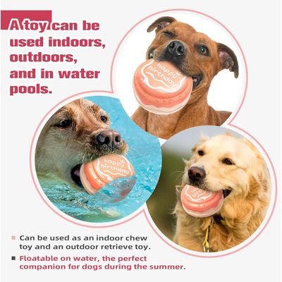 Pawzy Jouet à mâcher durable pour chien – Jaune vif