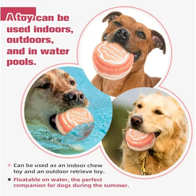 Pawzy Jouet à mâcher durable pour chien – Jaune vif