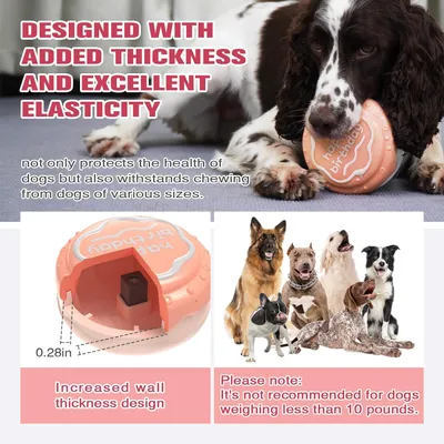 Pawzy Jouet à mâcher durable pour chien – Jaune vif