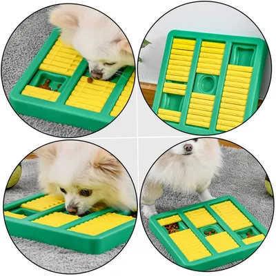 Jouet puzzle pour chien à alimentation lente