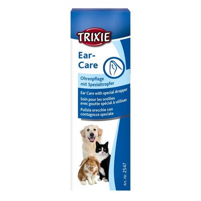 Soin des oreilles pour chien, chat et petits animaux, flacon goutte-à-goutt