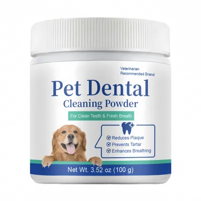 FurryFusion Poudre pour nettoyer les dents des animaux de compagnie