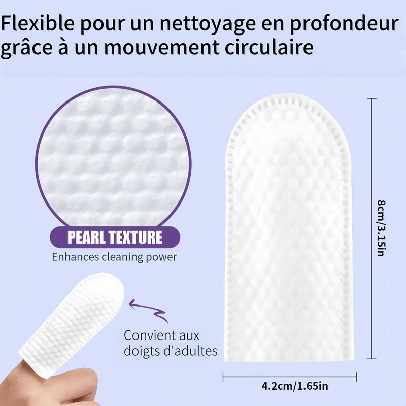 Pawzy Lingettes dentaires pour animaux