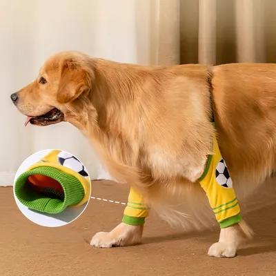 FurryFusion Protectores de patas para perros grandes