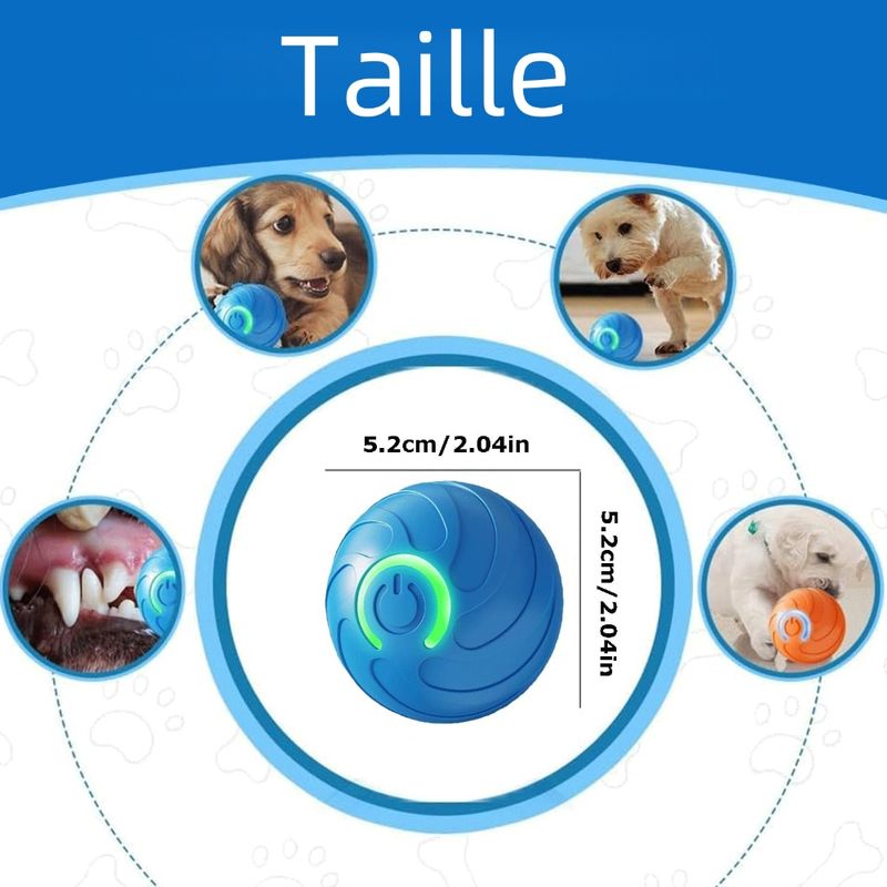 Zoomtopia Balle interactive pour chien