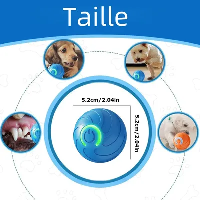 Zoomtopia Balle interactive pour chien