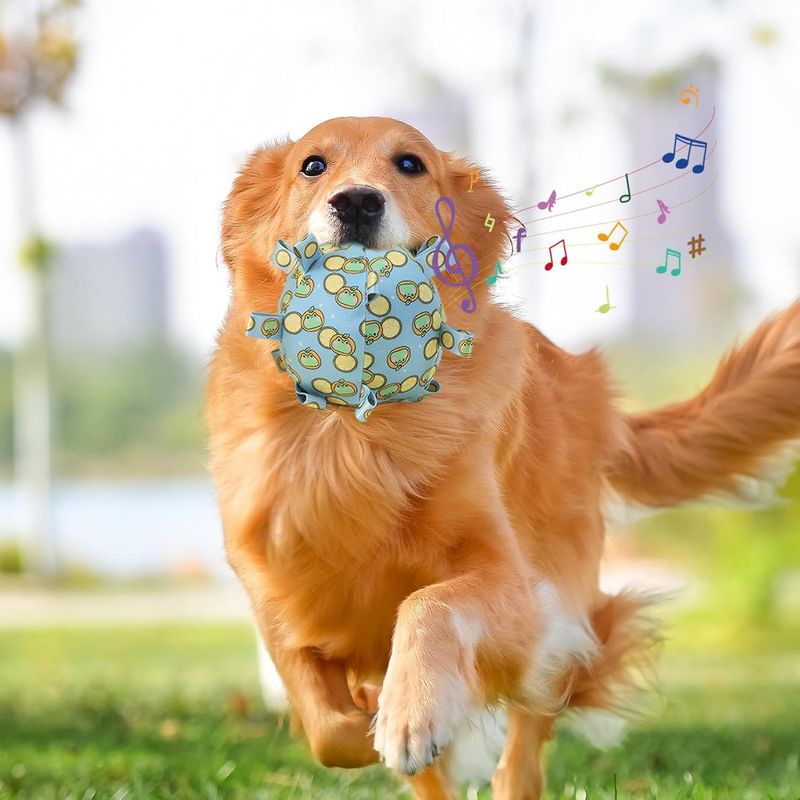 Pawzy Ballon foot interactif pour chien - durable et résistant