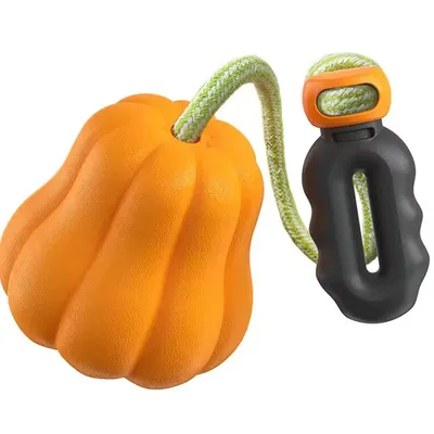 Pawzy Pelota chirriante para perros - resistente y limpia dientes