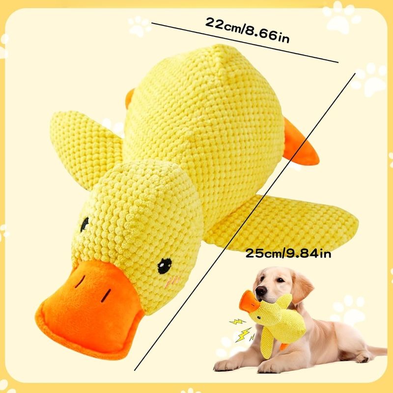 Zoomtopia Jouet Canard pour Chien
