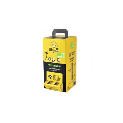 MAGALLI - Magalli - Alimentation Bio en Boite / Mangeoire Poussins