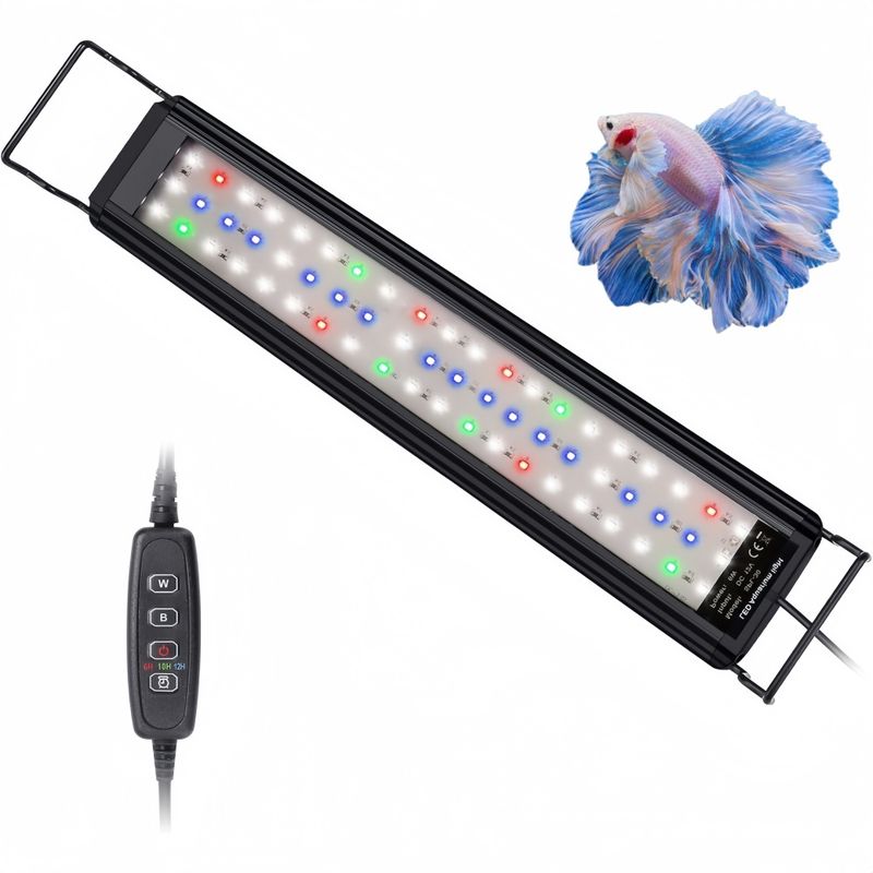 ZooVenture Lampe d'éclairage pour aquarium pour poissons